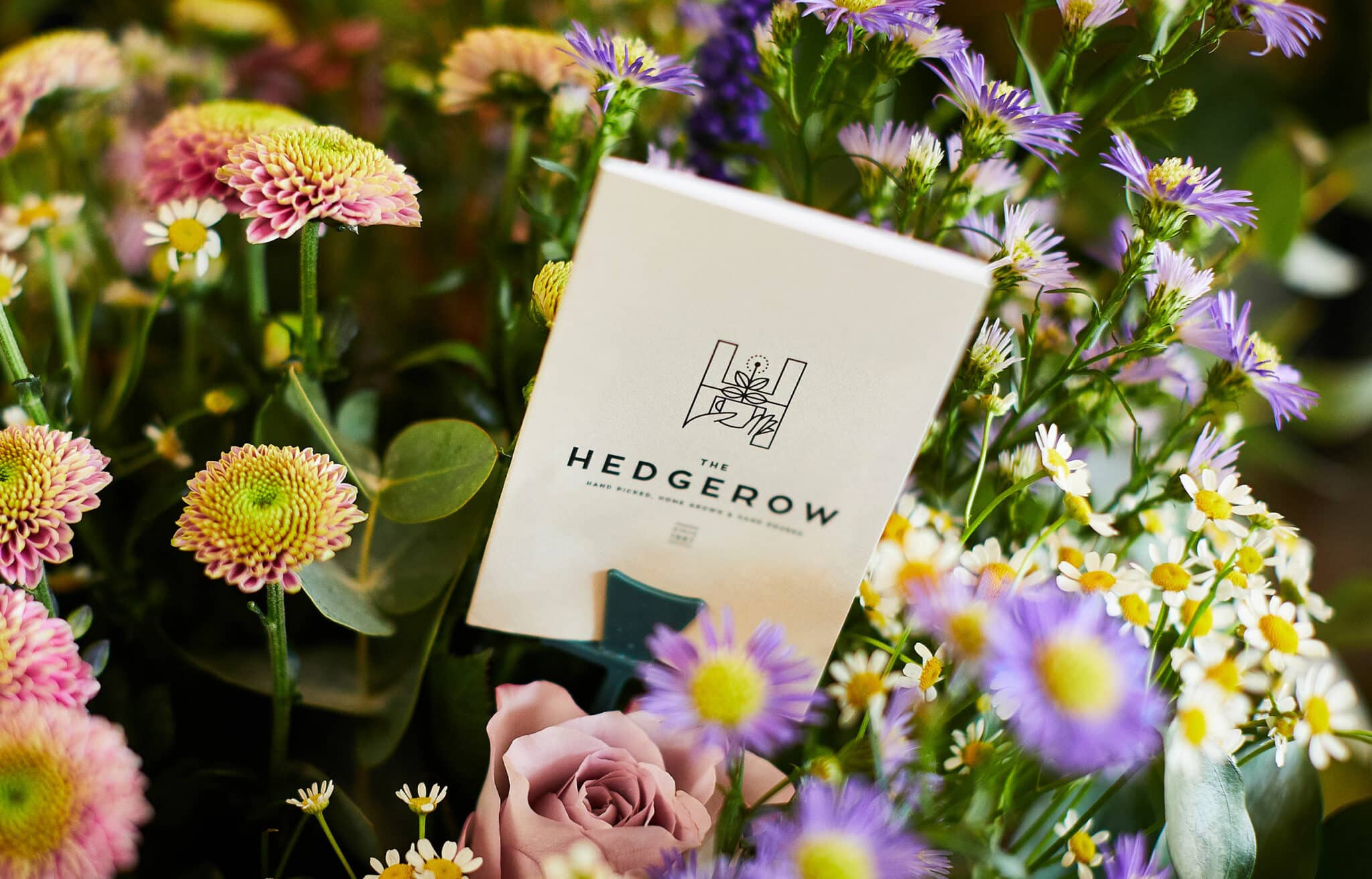 The Hedgerow Branding, Flower Card